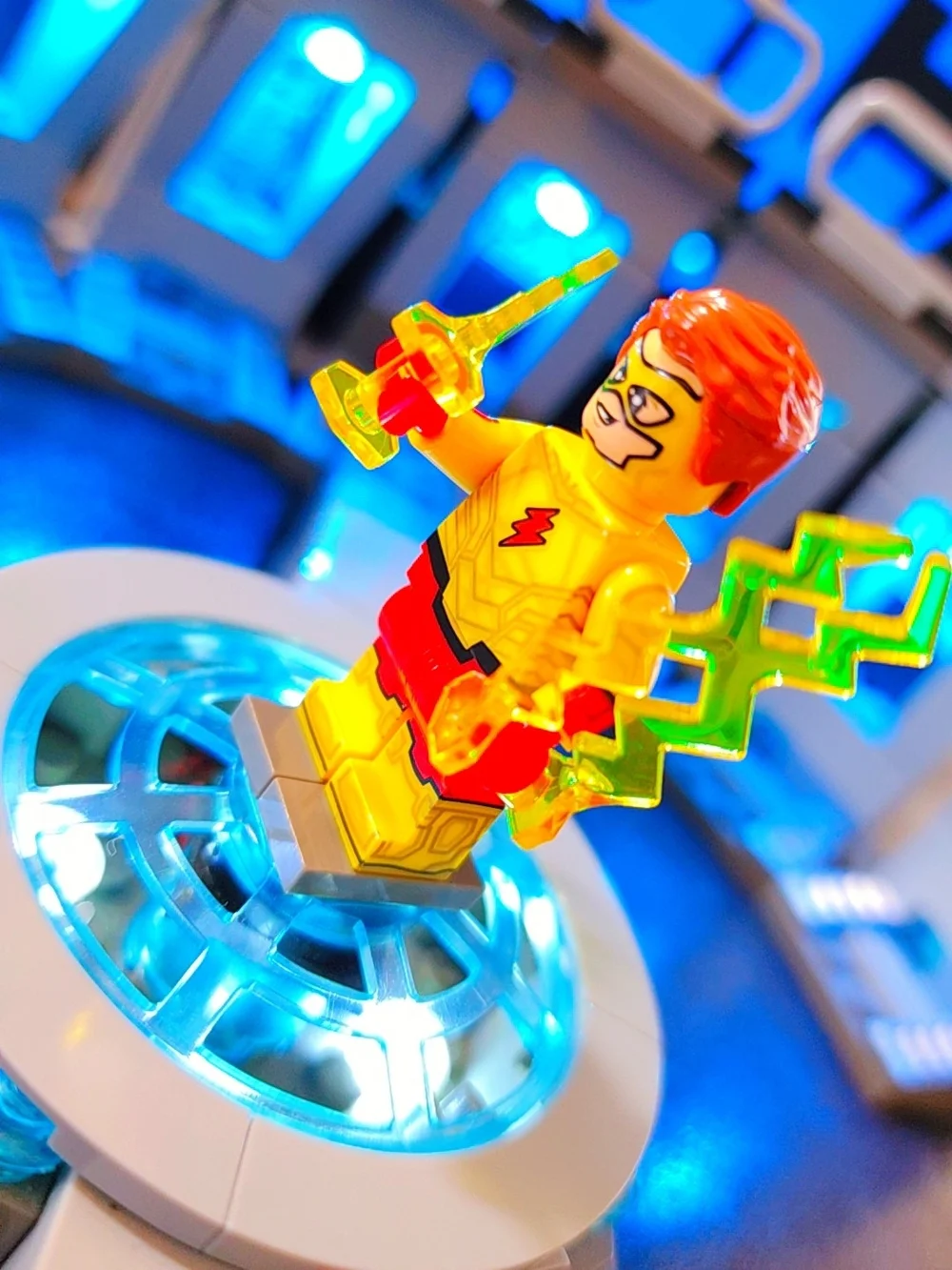 Kid Flash Teen Titans Minifigure Lego Compatible